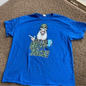 Blue Hey Jack Graphic Tee Duck dynasty graphic shirt XL